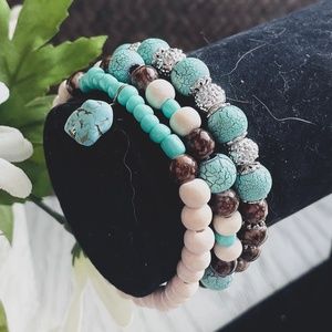 Boho/Earthly Bracelets Set